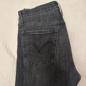 Levi's Women's High Rise Crop Jeans - Charcoal